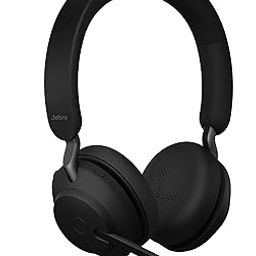 Jabra Evolve2 65 Link380a MS Bluetooth Wireless On Ear Headphone with Mic (Black)-image-23