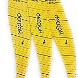 Deepak Tailor Armhole Curve Ruler Set, 3 Pieces, Yellow Sewing Pattern Template for Sleeve Cutting-image-64