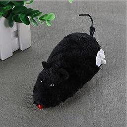 Munmoll Cute Clockwork Mouse Toys 1 PCS Moving Mouse Toy for Pet Cat Outdoor Kitten Playing Rat Toys for Cat Dogs Kids (Black Color)-image-26