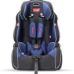 LuvLap Premier Baby Car Seat Suitable for 9 Months - 12 yrs Child (9-36 kg), Blue & Black, Certified as per ECE R44/ 04, 5 Point Safety Harness, Ensures Optimal Spine Position-30