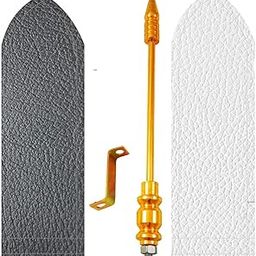 FieryFrost Flag Rod with Two Cover for All Flag Rods for All Car Models/Judgement Rod/Corner Rod (Black, White Cover and Road clip)-picture-30
