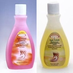 Sofskin (USA Brand) Acetone Nail Polish Remover & Cuticles Moisturizer Combo (Lemon & Strawberry 112 ml each)-38