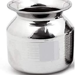 Dynore Stainless Steel Heavy Lota/Kalash/Milk Pot- 1200 ml-12