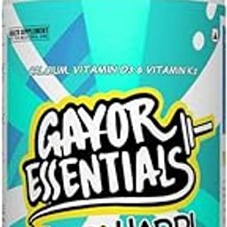 Gayor Essentials Tagdi Haddi | Calcium 1250mg, Vitamin D3, mk7, 600 iu, Vitamin K2 55mcg, Strong bones & joints, Women and Men (60 count(Pack of 2), Unflavoured)-14