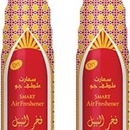 Nabeel Smart Collection Air Freshener Room Spray - Fakhar Al Nabeel, 300ml each (Pack of 2) | Fragrance for Home & Office | Long Lasting Fragrance | Made in UAE-image-9