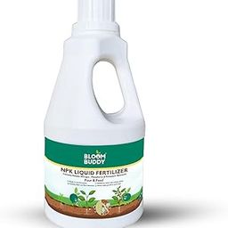 Bloom Buddy NPK Liquid Fertilizer 1L Pour & Feed™ for Plants | All-in-One Plant Nutrition for Faster Growth & Vibrant Blooms-42