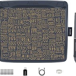 Artisul A801 Drawing Tablet Graphics Tablet 9 Inch Art Tablet with 8192 Pressure Battery-Free Pen,4 Hot Keys, Compatible with Windows, macOS & Android-19