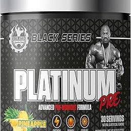 Dexter Jackson Black Series Platinum Pre-Workout | Advanced Pre-Workout Formula | 30 Servings (227g) | Pineapple Flavor-image-17
