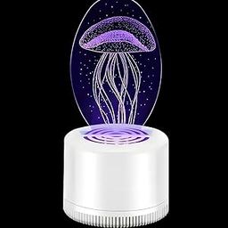 Electronic Mosquito Killer Lamps 3D Insect Mosquito Killer Lamp Radiationless Mosquito Repellent Trap with UV Led Lights Sheet for Home & Office-image-97