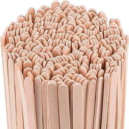 Khaana Packaging [140mm, 500 Pack] Coffee Stirrer Sticks | Disposable Birchwood Tea & Beverage Stirrer | Eco-Friendly Wooden Mixing Stick for Cold Coffee, Cocktails, Instant Drinks & Whipped Beverages-picture-31