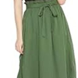 Women Black & Green Solid Top with Skirt-image-21