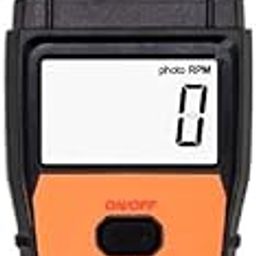 R-TEK Digital Tachometer Meter Speed Gauge Tester 10RPM-99999RPM Digital Photoelectric Tacho with 5 Contact Probes-1