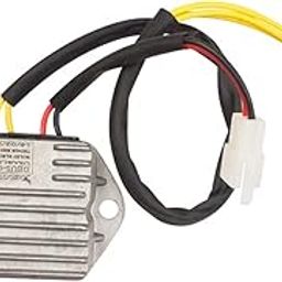 Deutsche Motorbike Regulator Compatible with Royal Enfield UCE ES, C 350, C 500 EFI, TB (2012 Models) - 3 Phase Double Coupler-picture-12