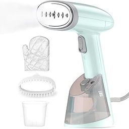 Goodscity Handheld Garment Steamer for Clothes, 1200W Portable Steam Iron with 250ml Tank, Fast 30s Heat-Up, Vertical & Horizontal Steaming, Includes Glove, Brush, Cup – 1 Year Warranty-image-20