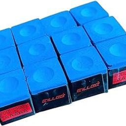 Billee Billiard Snooker and Pool Chalk 12 Pieces Blue-picture-26