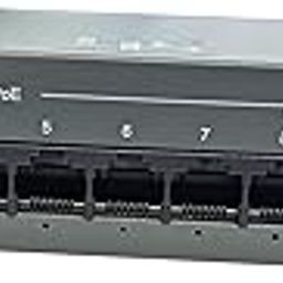 Hanutech 8-Port Gigabit Ai Smart PoE Switch with 2 Gigabit Uplink Ports, 96W, Auto Fault-Detection, IEEE 802.3af/at Compliant, Unmanaged, Ideal for CCTV IP Cameras & NVR, 1-Year Warranty-12