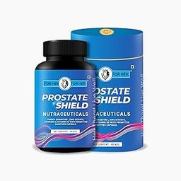 FOR HIM FOR HER Prostate Shield – Premium Prostate Support | with Lycopene, Pomegranate & Zinc | Urinary Function & Antioxidant Protection | 60 Veg Capsules-46