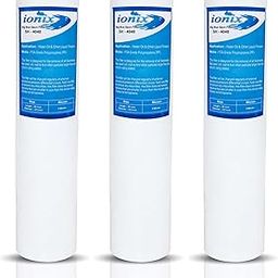 IONIX Whole House Water Filter Spare Filter Cartridge, Jumbo Spun Filter, Big Blue Spun Filter 20 inches, 4.5 Inches OD, Big Blue Filter 20 inch (Pack of 3)-picture-30