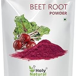 Holy Natural Beet Root Powder - 200 Gm | Rich in dietary fibre, calcium, iron, potassium, folate & manganese | Make it Smoothies, Juice, candy, Cakes, also use in Cosmetic products-18