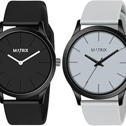 Fusion Minimalist Dial with 2 Hands Design & Softest Silicone Strap-26