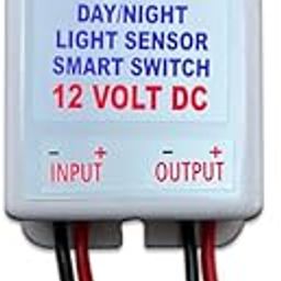 Auto Day/Night On Off 12 Volt DC INPUT 12 Volt DC OUTPUT LDR Sensor Smart Switch-20
