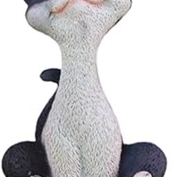 Bnf® Cat Sculpture Resin Birthday Gifts Cute Crafts for Bookshelf Study Room Home Gray|Home & Garden|Yard, Garden & Outdoor Living|Garden D?©cor|Statues & Lawn Ornaments-image-7