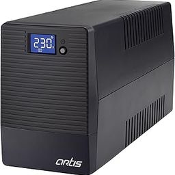 Artis 600VA LCD Touchscreen UPS for Personal Computers, Desktop PCs, Laptops, Routers, Networking Devices and Gaming Consoles-13