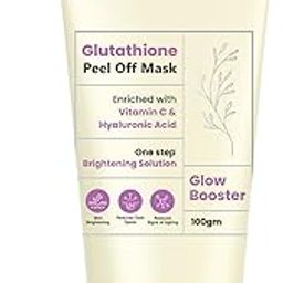Glamveda Glutathione Peel-Off Mask with Vitamin C & Hyaluronic Acid, Skin Brightening Face Mask, Reduces Dark Spots & Signs of Aging, Suitable for All Skin Types, Men & Women – 100g-12