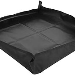 Gardening Mat, Foldable Design Plant Potting Cushion Degradable Easy Cleaning for Living Room for Balcony(Black)-image-75