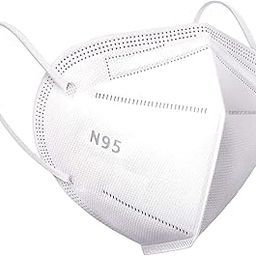 DALUCI N95 Reusable Unisex Face Mask, 5 Layered Filtration With Melt Blown and Hot Air Cotton Layers (White, Pack Of 50)-18