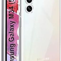 CEDO Samsung Galaxy M34 / F34 (5G) Bumper Case | Soft Jel Flexible Thin Full Protection Shock Proof Clear TPU Back Case Cover for Samsung Galaxy M34 / F34 (5G) (Transparent)-14