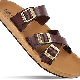 PLUS Casual Wear Sandal For Mens|Cushioned Insole|Light Weight|Comfortable and Daily use|WE1361-image-38
