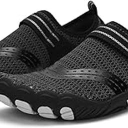 Quick Dry Trekking Shoes Women Men Lightweight Sport Shoes for Beach Kayak Boat(Black45) -Layfoo-image-79