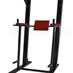 HASHTAG FITNESS Power Tower, Pull up Bar, Steel dips Stand, Squat Stand, Gym Equipment for Home 4 x 2 Pipe (black)-18