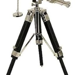 Wonder Craft hub Antique Maritime Brass Telescope with Adjustable Tripod Stand Home Decorative Telescope Nautical with Stand Wooden Vintage Tripod Decor & Table Accessory Nautical Spyglass Telescope-15