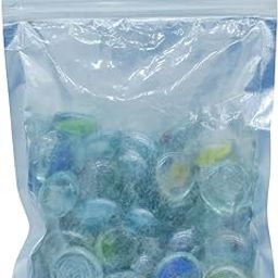 Decorative Glass Pebbles, Crystal Multi-Colour, 250g, JRPS04-image-78