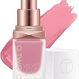 O.2.O Liquid Blusher: Shade 1, Intense Pigmentation, Waterproof, Long-Lasting, Easy To Apply Makeup Blush, girls make up, glow up, gift - 15g (01-PINK-PURPLE)-44