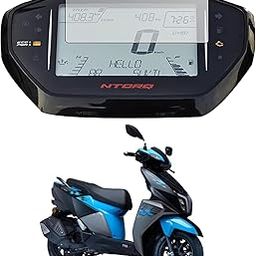 ASRYD Motorbike/Scooty Speedometer Scratch Guard Screen Protector for Ntorq 125-17