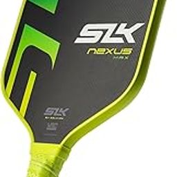 SLK Nexus Pickleball Paddle | SpinFlex Surface and Graphite Pickleball Paddle Face | 13mm SX4 Polymer Core for Ultimate Consistency | Citron-25