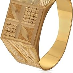 Malabar Gold and Diamonds Gold Ring for Men|Ring for Birthday, Wedding, Anniversary & Valentine's Day Gift-image-108