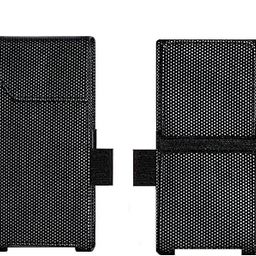 Zaoma Shock Proof Pouch Case Wallet Cover Protector for Mi 20000mAH Li-Polymer Power Bank 2i Model PB20IZM - Black-image-1