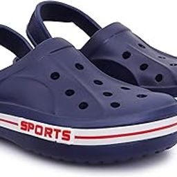 Classic Lightweight Clogs for Men, Sports Sandals with Adjustable Back Strap, Grey-picture-7