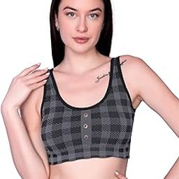 Women's Spandex Lightly Padded Non-Wired Sports Bra - Seamless, Lightweight, and Comfortable for All-Day Wear, Perfect for Everyday Use, Yoga, Running, and Light Exercise Activities-image-16