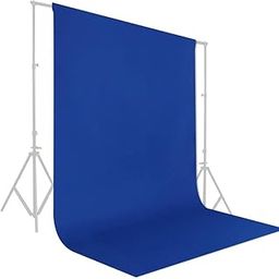 Multicolor Screen Photography Backdrop, Chroma Key Background with Support Stand, Large Size (Royal Blue)-image-97