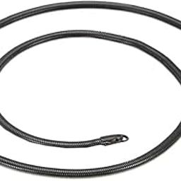 Stainless Steel 3mm Width, Unisex Vintage Creative Flexible Flat Herringbone Chain Necklace with Lobster Clasp Hip Hop Jewellery for Men Women Size 20"-image-9
