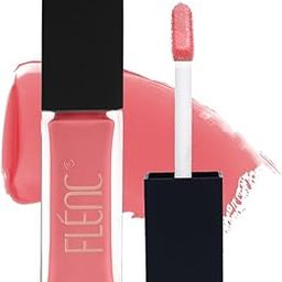 FLENC Flénc Ritzy Liquid Glossy Lipstick For Women, 12 Hrs Long Lasting Liquid Lipstick With Intense Pigment, Waterproof, & Smudge Proof Lipstick Formula In Nude Pink Shade, 10 Ml-Montreal 2342C-image-88