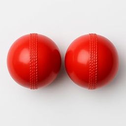 MINESFIT T-20 Synthetic Cricket Ball for Tournament, Street Match - Wind Ball (White) (Red)-image-99