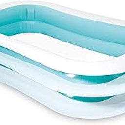 Intex Swim Centre Inflatable Family Swimming Pool, Multicolour, Vinyl-76