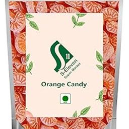 S Eleven Super Market Orange Candy/Narangee Sweet Toffee/Orange Flavoured Toffee (2 Kg)-image-90