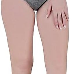 Bio-Washed Women's Bikini Grey Panty-image-10